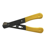 Vintage A. Miller Tool Co. Model 100 Adjustable Wire Stripper Cutter Yellow Good