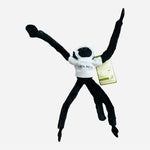 Britt Shop Costa Rica Monkey Plush 11" NWT Black White Wrap Around Arms Legs
