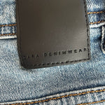 ZARA Denimwear Medium Wash Blue Skinny Fit Stretch Cotton Denim Jeans Size 31 VG