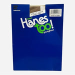 Vintage HANES TOO Sheer Pantyhose Barely There Sandalfoot Size AB Nude NIP
