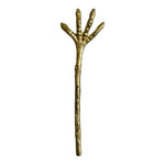 Serving Hands Halloween Claw Salad Servers Set of 2 Gold Metal Tongs Forks VG