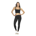 FELINA Velvety Soft Black Women’s Activewear Pull On Leggings Size M Very Good