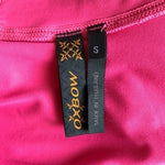 OXBOW Women's Pink Lycra Surf Performance Tee Size S Dri-FIT Athletic Shirt EXC