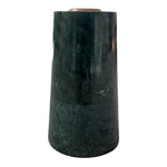 Threshold Tall Solid Marble Green Taper Candle Holder 7"x3" Home Decor VG