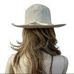 Vintage San Diego Hat Co Beige Bucket Hat Women's Sun Hat Polyester Beach NWT