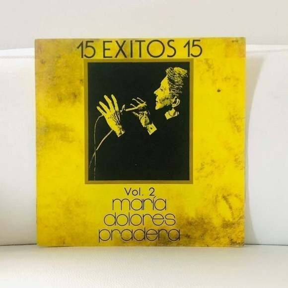 RARE! LP Maria Dolores Pradera - 15 Exitos 15 Vol. 2 Vinyl Record