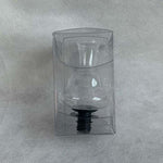Bordeaux Wine Aerator Glass Bottle Cork Pourer Stopper Preserver Transparent NIB