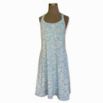 MPG Mondetta Sport Tennis Dress Mint Green Moisture Wicking Women L Built Bra VG