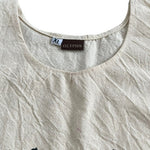 Little Blessings Girls Tank Top Size XL Beige Cream Fish Animal Print Cotton NWT