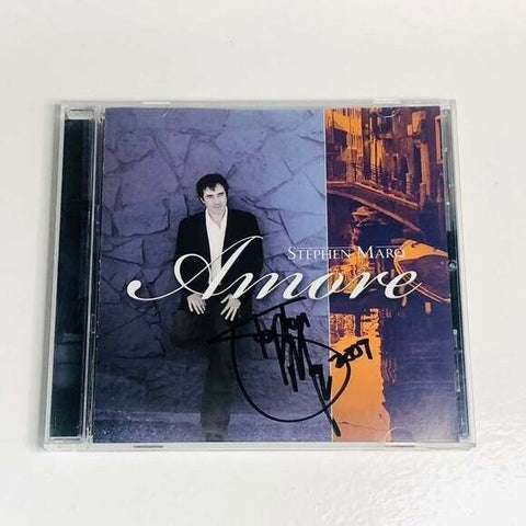 Rare! Autographed CD Stephen Marq ‎– Amore