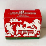 Vintage 1983 AVON Santa’s Helpers Salt & Pepper Shaker Set Christmas Porcelain