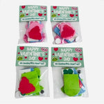 4 Pack Valentines Day 3D Felt Character Craft Kits Multicolor DIY Kids Activity