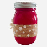 Handcrafted Sunflower Mason Jar with Lid Glass Metal 5.25 Canister Storage Decor