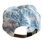 Fort Myers White Blue Palm Leaves Aloha Cap Imperial Sports Izys Fish Oyster New
