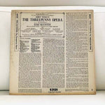 LP Kurt Weill - The Threepenny Opera Vinyl Record