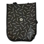 Lululemon Shopper Shoulder Bag 12"x9.5" Red Black White Reusable Tote VG