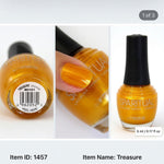 SpaRitual TREASURE Nail Polish Vegan Top Lacquer Yellow Gold 0.5 fl oz New