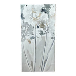 Wild Flowers Triptych Wall Art Canvas Print 3 Piece 12x24 Each Watercolor Decor