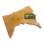 Totally Bamboo Minnesota State Shaped Cutting Serving Board 13.25x11.75 NWT