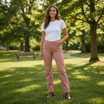 Jennifer Lopez Women's Rose Dawn Pink Skinny Jeans 6 Cotton Stretch Excellent