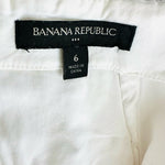 Banana Republic White Crochet Lace Pencil Midi Skirt Size 6 Excellent
