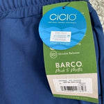 Barco Voyager 6 Pocket CiCLO Jogger Scrub Pants XS Indigo Blue Eco Friendly NWT