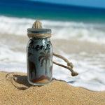 Puerto Rico Sand Art in Bottle Handmade Souvenir Landscape Scene Memorabilia