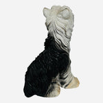 Dog Mate Terrier Puppy Figurine 4" Sitting Dog Resin Sculpture Vintage VG