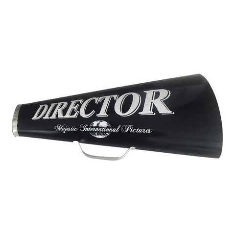 Majestic International Pictures Movie Director Megaphone Metal Wall Art Decor