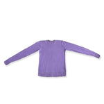 Takeshy Kurosawa Men's Lilac Cotton Crewneck Sweater M Long Sleeve $139 VG