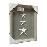 New Coastal Shadow Box Starfish Shell Wall Art Beach Wall Hanging Nautical Decor