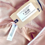 Independent Trading Co. Women's Pink Cropped Windbreaker L 1/4 Zip Hood NWT