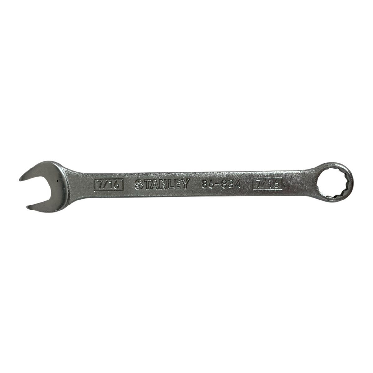 Stanley 86-834 7/16" 12 Point SAE Combination Wrench USA Made EXC