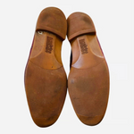 Manistee Brown Leather Lace Up Dress Shoes Mens Size 13 Pre Owned