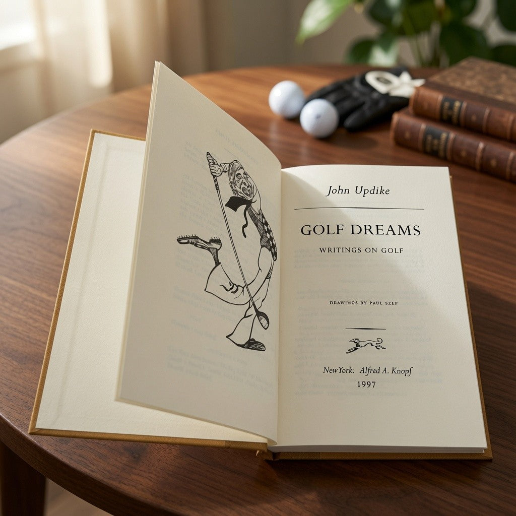 Golf Dreams John Updike Writings on Golf 1997 Knopf 1st Ed Excellent