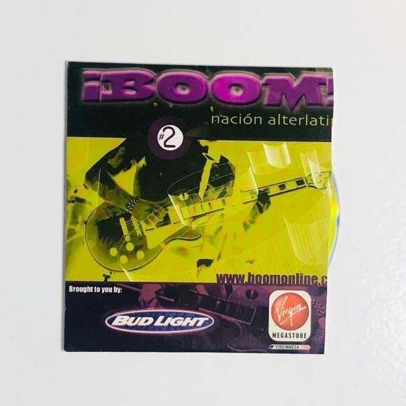 Rare CD! Various IBoom Nacion Alterlatina #2 CD Compilation Promo Good Condition