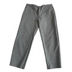 Burberry London Gray Wool Flat Front Dress Pants Size 36 Reg Very Good Condition