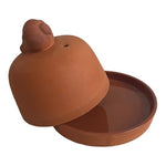 Vintage Progressive International Terra Cotta Onion Garlic Roaster Pot 5" NIB