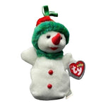 TY Beanie Baby Snowman Family Set 3pc Snowball Snowgirl Jingle Beanies NWT 2001