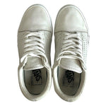 VANS Old Skool Reissue White Leather Sneakers Sport Skateboarding Sneakers Shoes