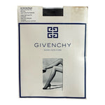 Rare Givenchy French Ultra Sheer Polka Dot Pantyhose Jet Black Size C NIP