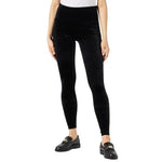 SPANX Up & Coming Black Velvet Slimming Pull-On Leggings Womens Sz Small EXC