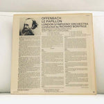 LP Jacques Offenbach, Richard Bonynge, The London Symphony Orch - Le Papillon