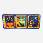 HALLOWEEN Ceramic Rectangular Tray 14” Cookies Sweets Tray Home Decor Accent