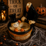 Yankee Candle Boney Bunch Bobbing for Apples Halloween Tea Light Holder 2011