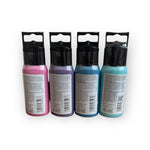 Simply Screen Water-Based Screen Printing Paint Fabric Paint 4-Pack Lot New