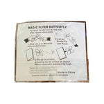 Lot 8 Magic Flying Butterfly Surprise Toys Wind-Up Card Inserts Prank Gift NIP