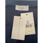 Sara Borghi Gonna Cleopatra Blue Mohair Acrylic Skirt M Italian Designer NWT