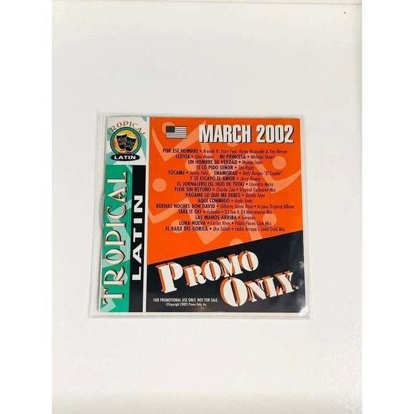 CD Promo Only / Tropical Latin March 2002
