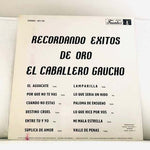 LP El Caballero Gaucho Recordando Exitos Vinyl Record